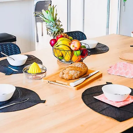 Appartement Le Familia,t5 Avec Terrasse,parking Prive Et Clim, Ideal Famille Et Professionnels
